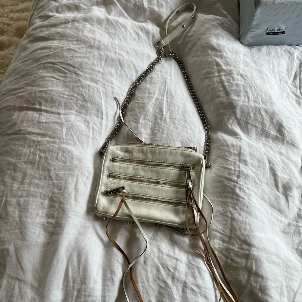 White Rebecca minkoff purse